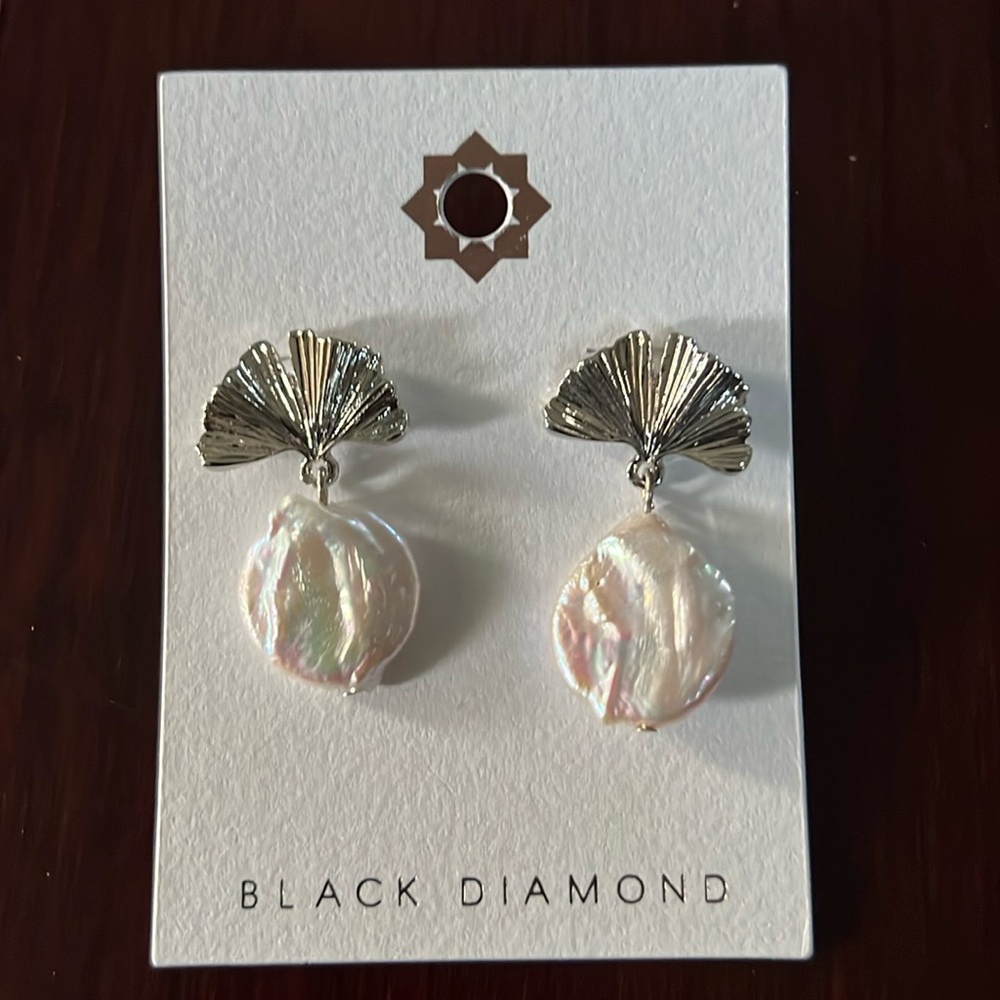 Black Diamond Nautical Earrings